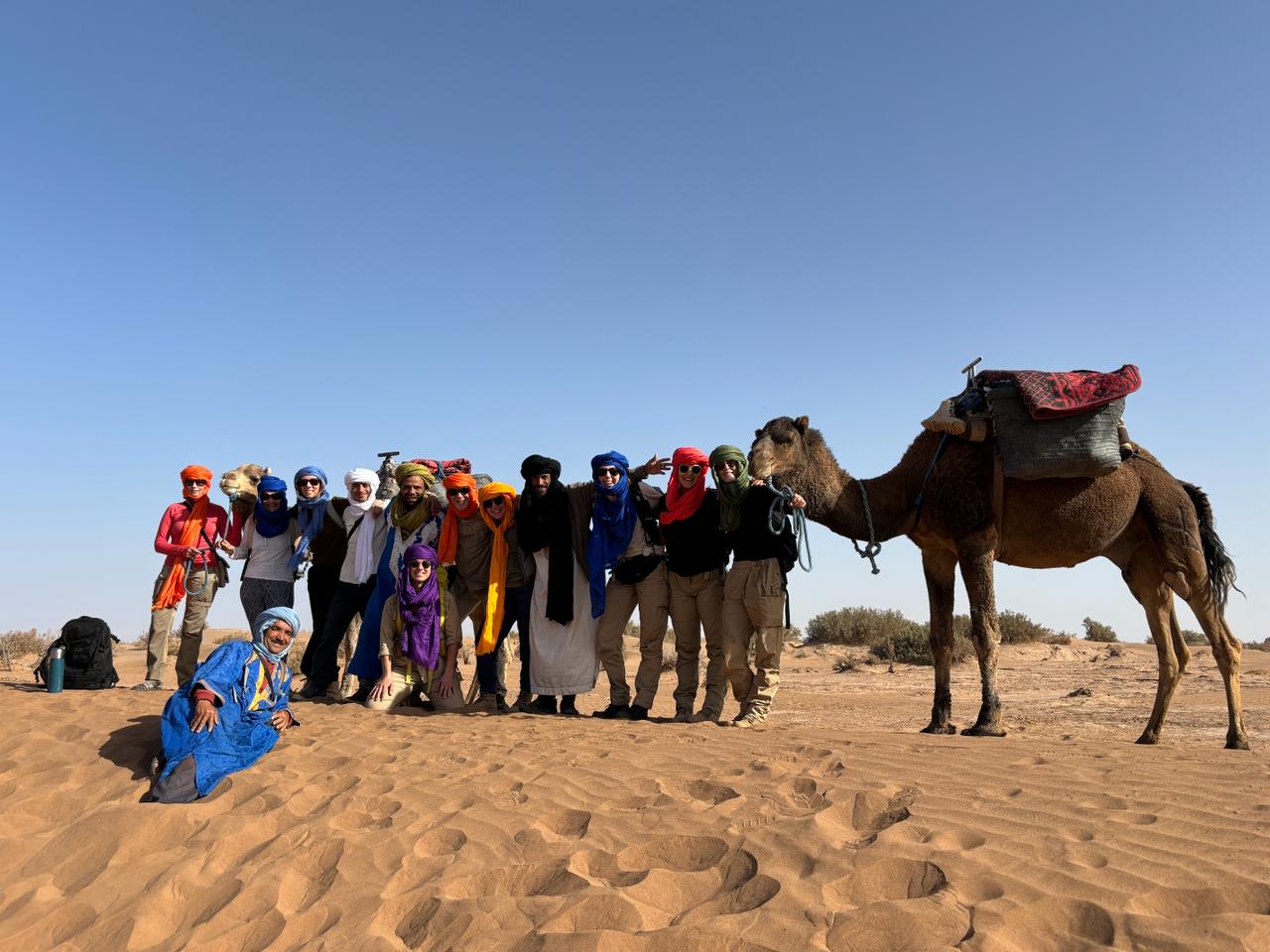 Sahara atmosphere on The Sea of Sand tour